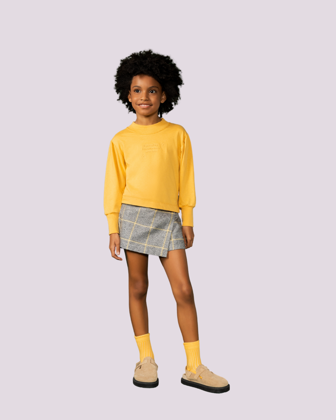 Conjunto Infantil Meia Malha e Sarja (4)