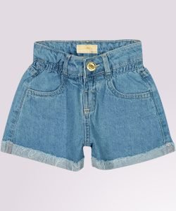 Shorts Jeans Infantil sem Elastano (2)