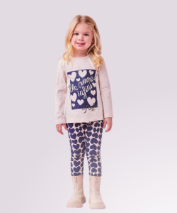 Vestido Infantil em Tecido Texturizado (2)